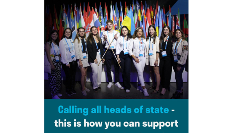 Governmets must support the leaders of tomorrow, today
